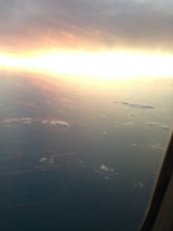 Sunset over Bahamas