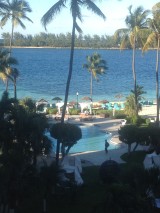 Room view from British Colonial Hilton